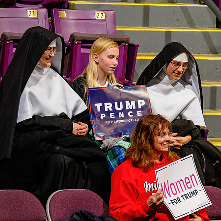 Trump rally attendees in Colorado Springs 2/20/2020
