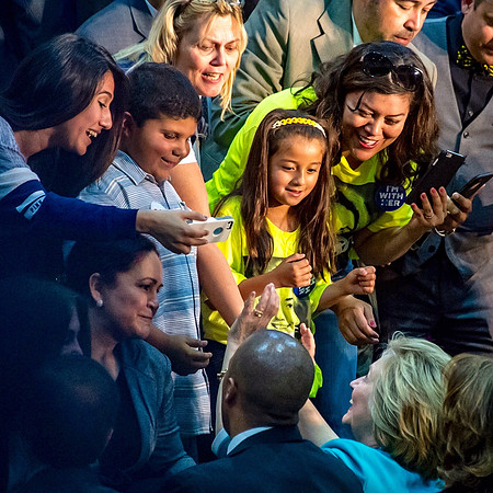 Hillary Clinton rally in East LA 5/5/16