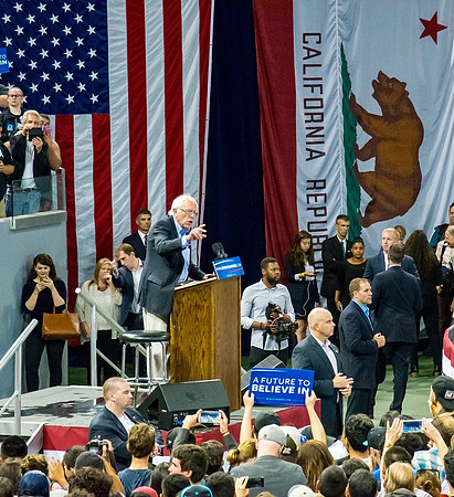 Bernie rally 5/24/16 Carson CA