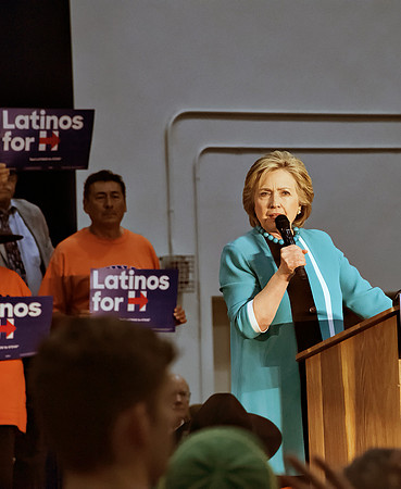 Hillary Clinton rally in East LA 5/5/16