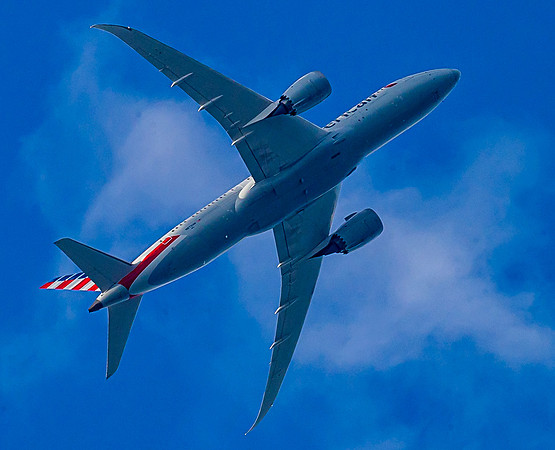 Plane underbelly