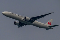 Japan Air flight over Chicago 2025