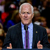 Senator John Cornyn at Trump rally in Dallas 10/17/19