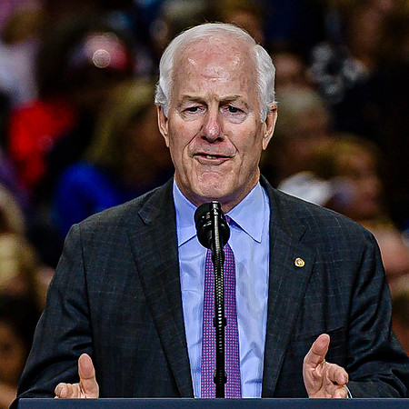 Senator John Cornyn at Trump rally in Dallas 10/17/19
