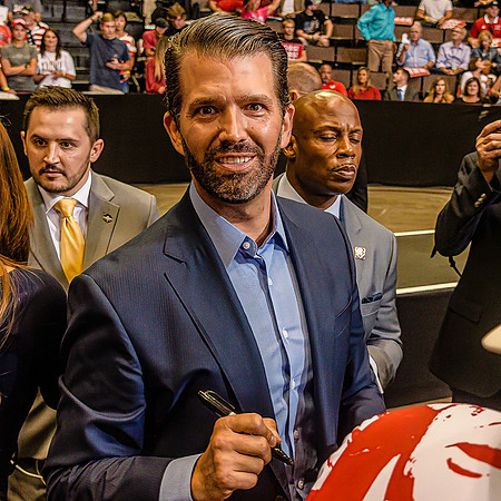 Donald Trump Jr. at Cincinnati Trump rally 8/1/19