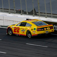 Joey Logano won The Nascar Clash at the LA Coliseum on 2/6/2022 in a Ford Mustang