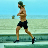 Going for a run, Santa Monica
