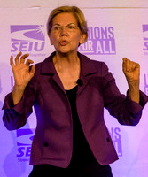 Elizabeth Warren in Los Angeles 2019