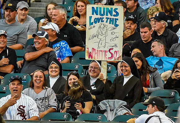 Nuns love the White Sox 7/18/14