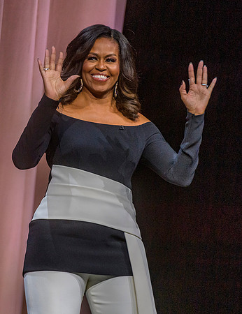 Michelle Obama "Becoming" book tour Detroit 12/11/18