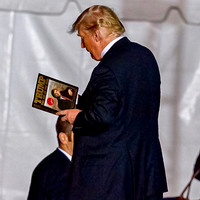 Donald Trump at rally in Des Moines Iowa 10//9/21