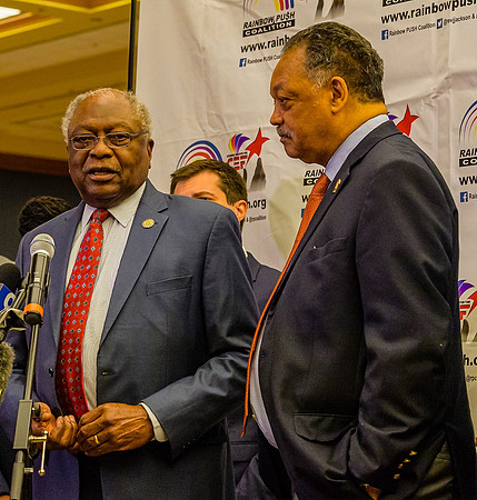 Representative Jim Clyburn, Rev. Jackson introducing  Pete Buttigieg in Chicago 7/2/19