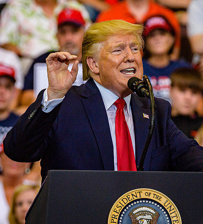 President Trump holds rally in Cincinnati, OH 8/1/19