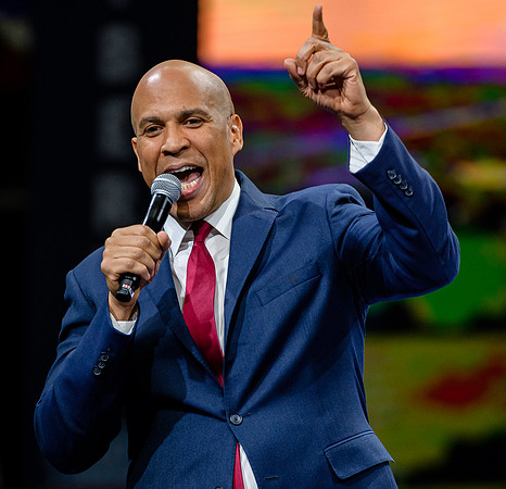 Cory Booker at the Iowa Democratic Party Liberty and Justice Celebration 11/1/19