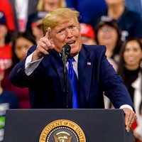 President Trump at rally in Milwaukee 1/14/2020