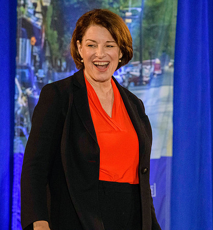 Amy Klobuchar campaigns in Iowa 12/6/19