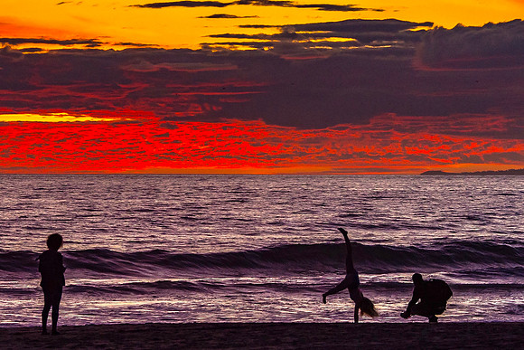 Santa Monica sunset