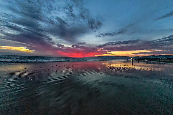 Pacific Ocean sunset 9/19/16