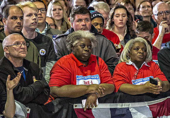 Hillary Clinton rally  Milwaukee, WI 3/28/16