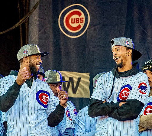 Dexter Fowler and Carl Edwards, Jr.