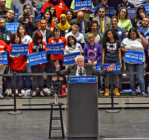 Bernie Sanders rally in Chicago 3/14/16