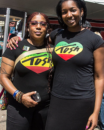 Peter Tosh's wife & daughter