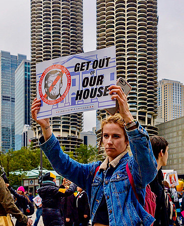 Chicago Protests Trump 10/28/19