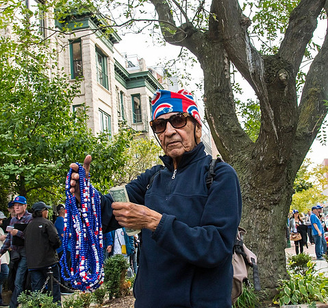 Vendor outside of Wrigley Field