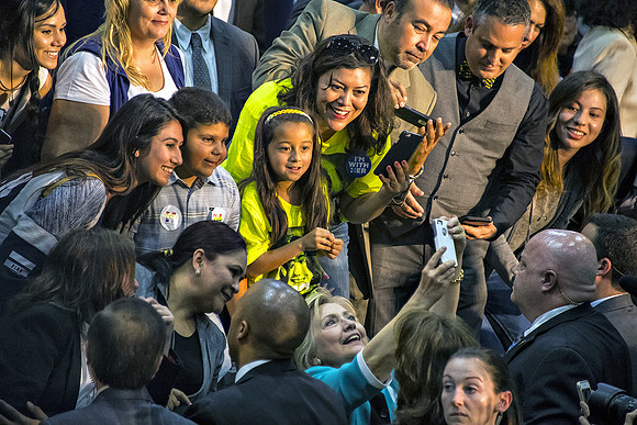 Hillary Clinton rally in East LA 5/5/16