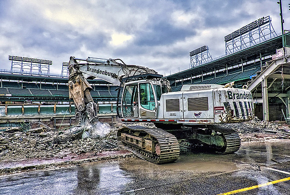 Wrigley Construction Oct. 2014