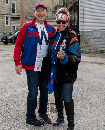 Vendor outside of Wrigley Field
